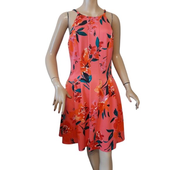 Vince Camuto Fit & Flare Dress Women's Size 10 - Picture 1 of 2